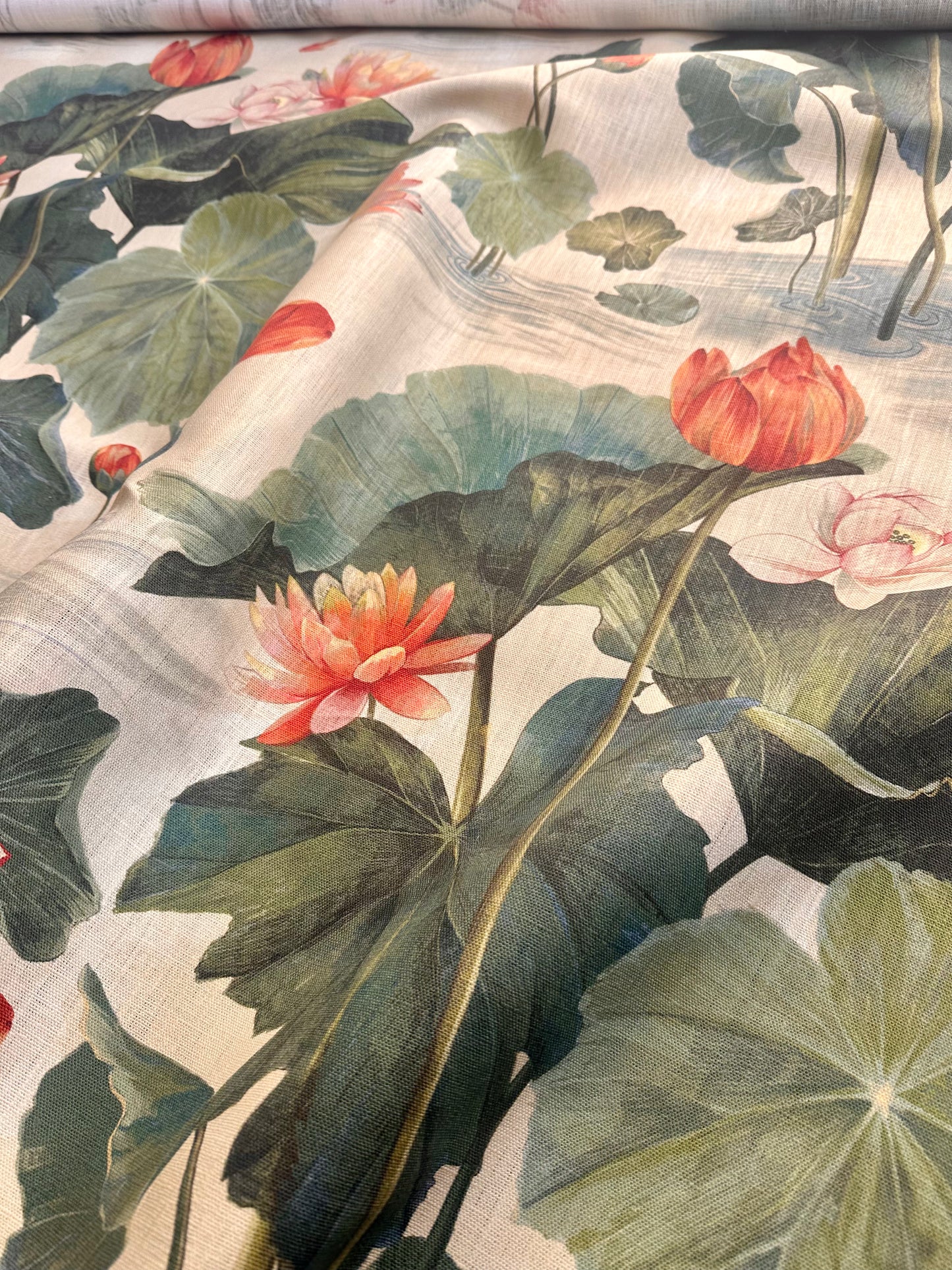 Lotus Rum Punch Fabric