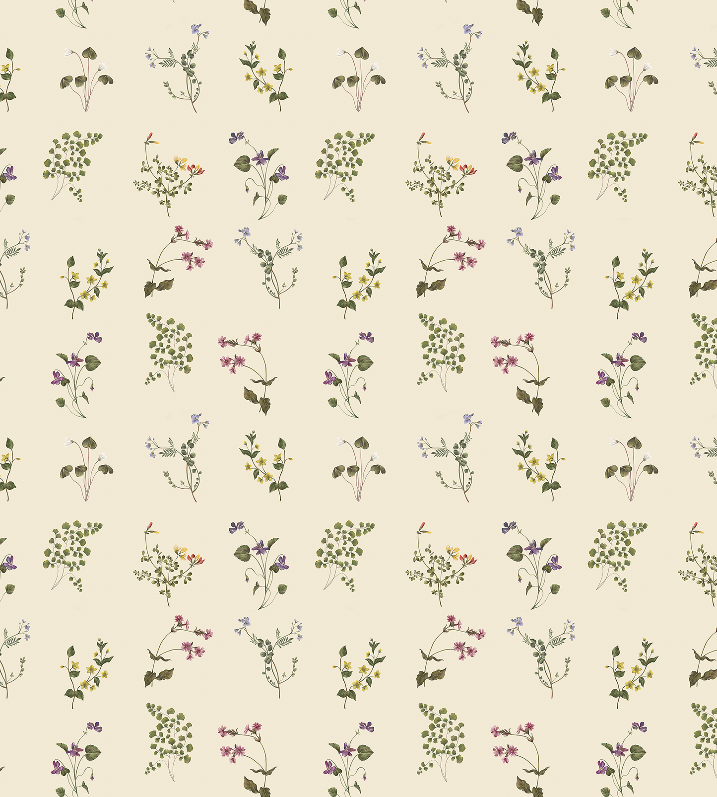 Inflorescence Half Scale Fabric