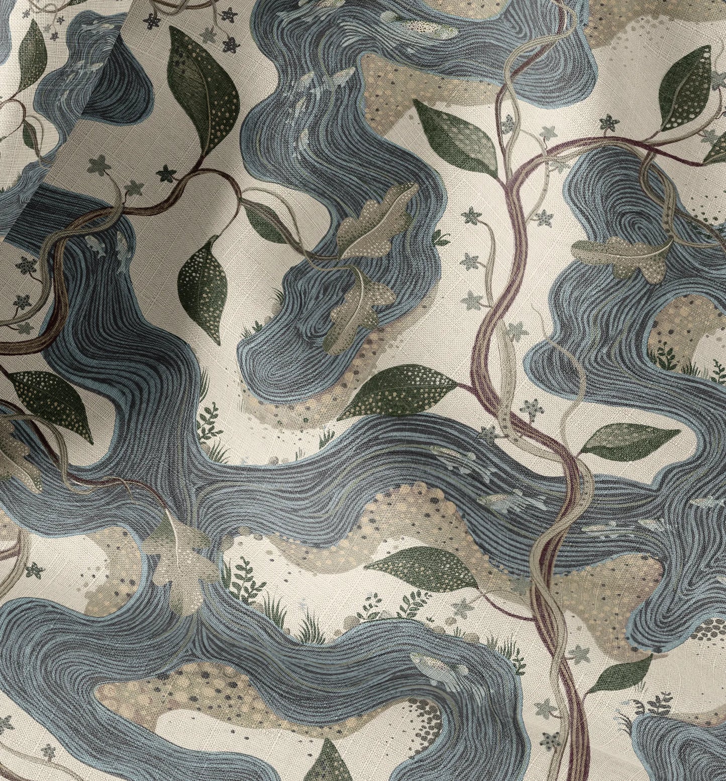 Rivers Fabric - Fabric