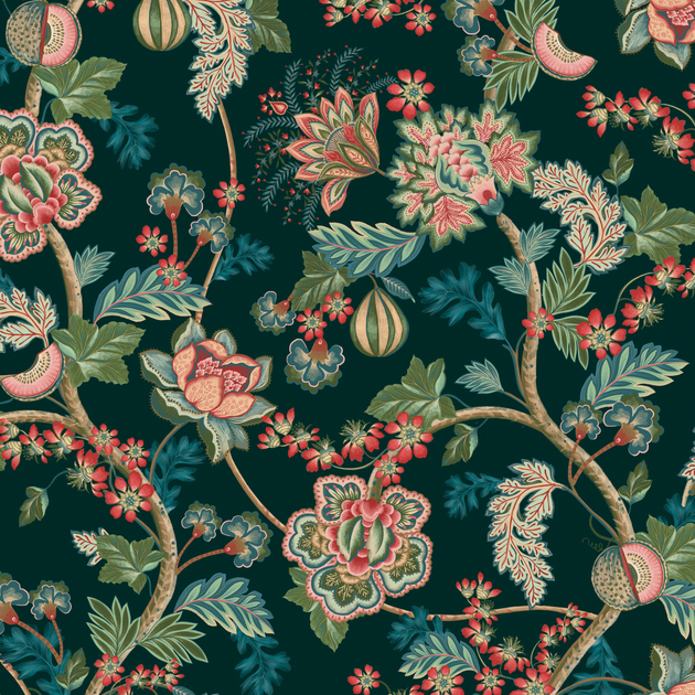 Babylon Midnight Fabric