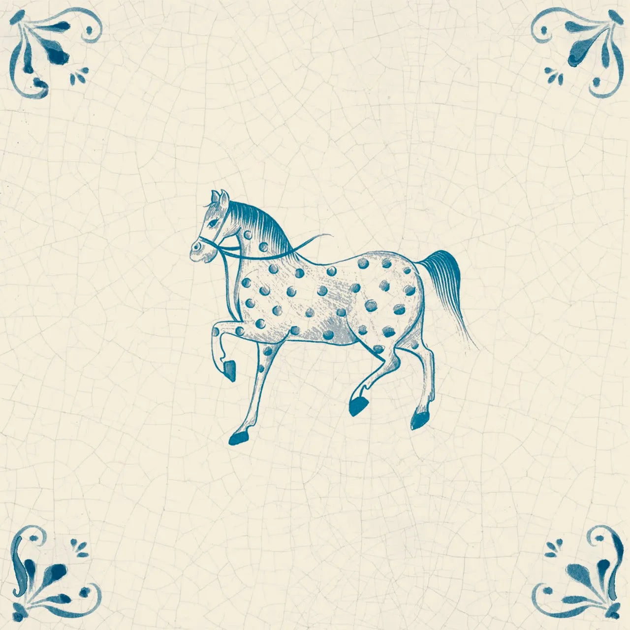 Fables Tiles - corners / Horse - Tile