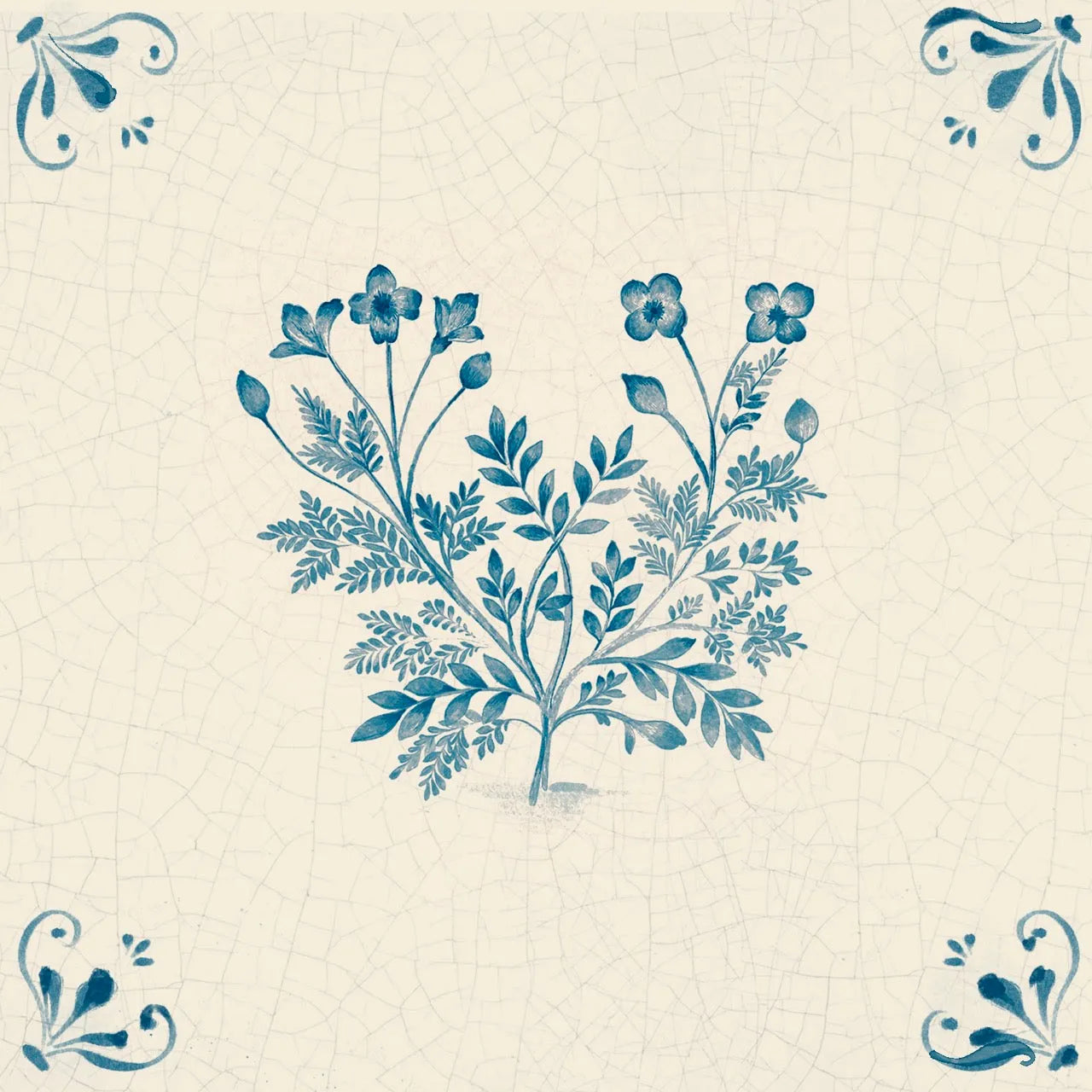 Fables Tiles - corners / Plant - Tile