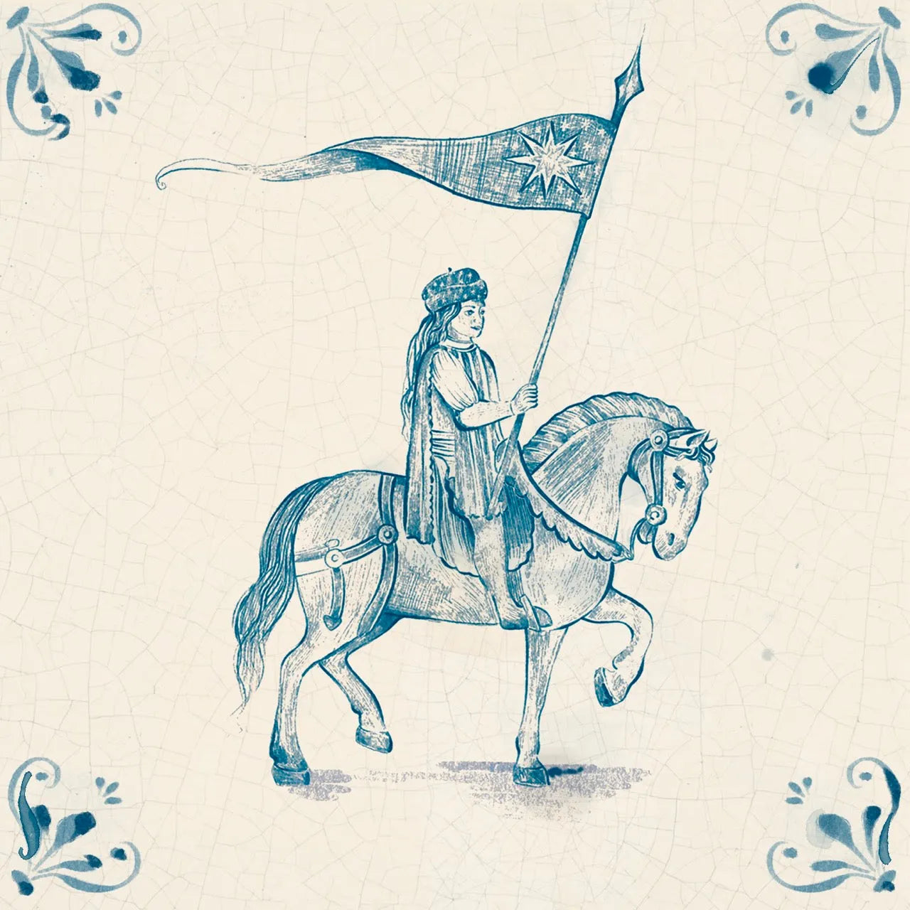 Fables Tiles - corners / Rider - Tile