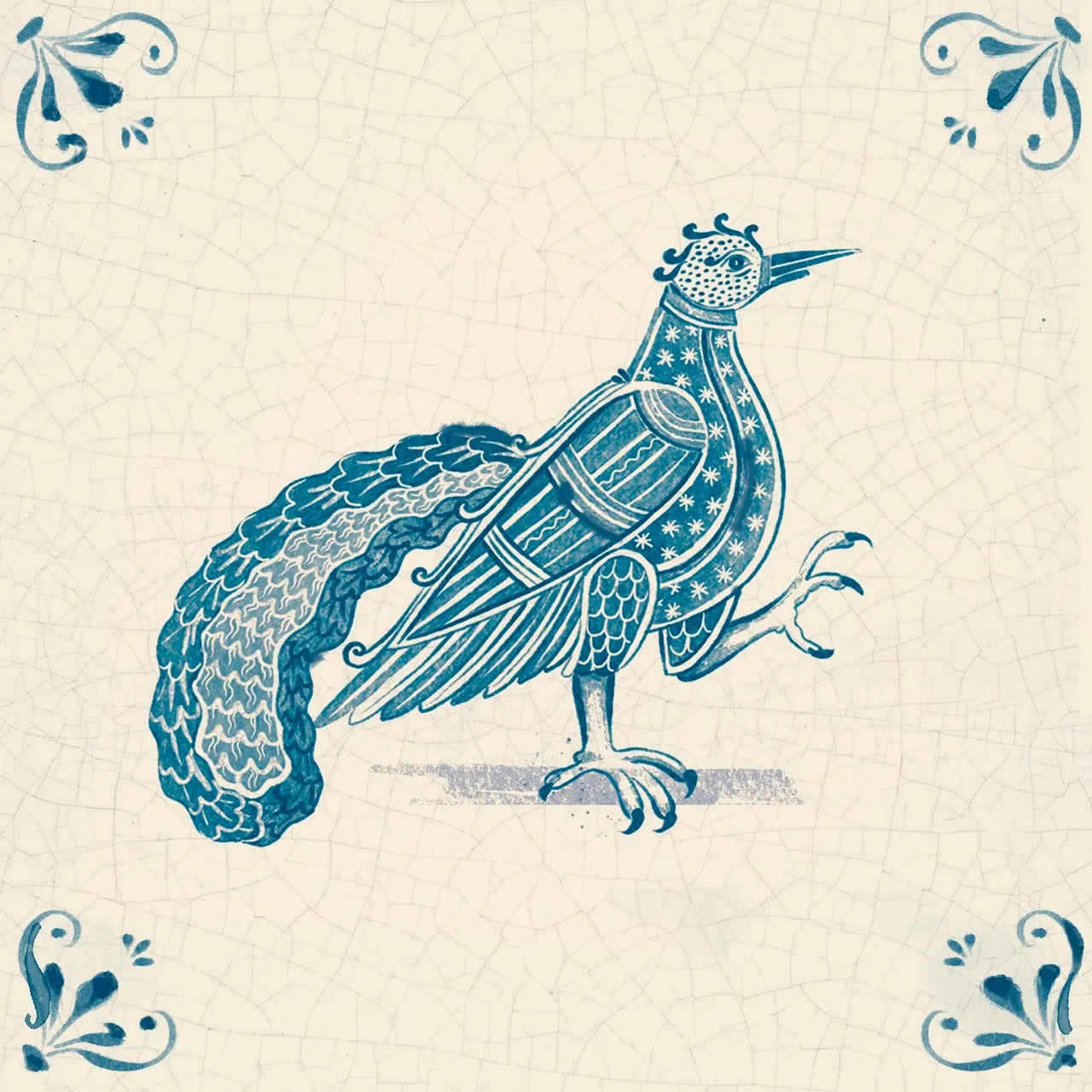 Fables Tiles - corners / Star Bird - Tile