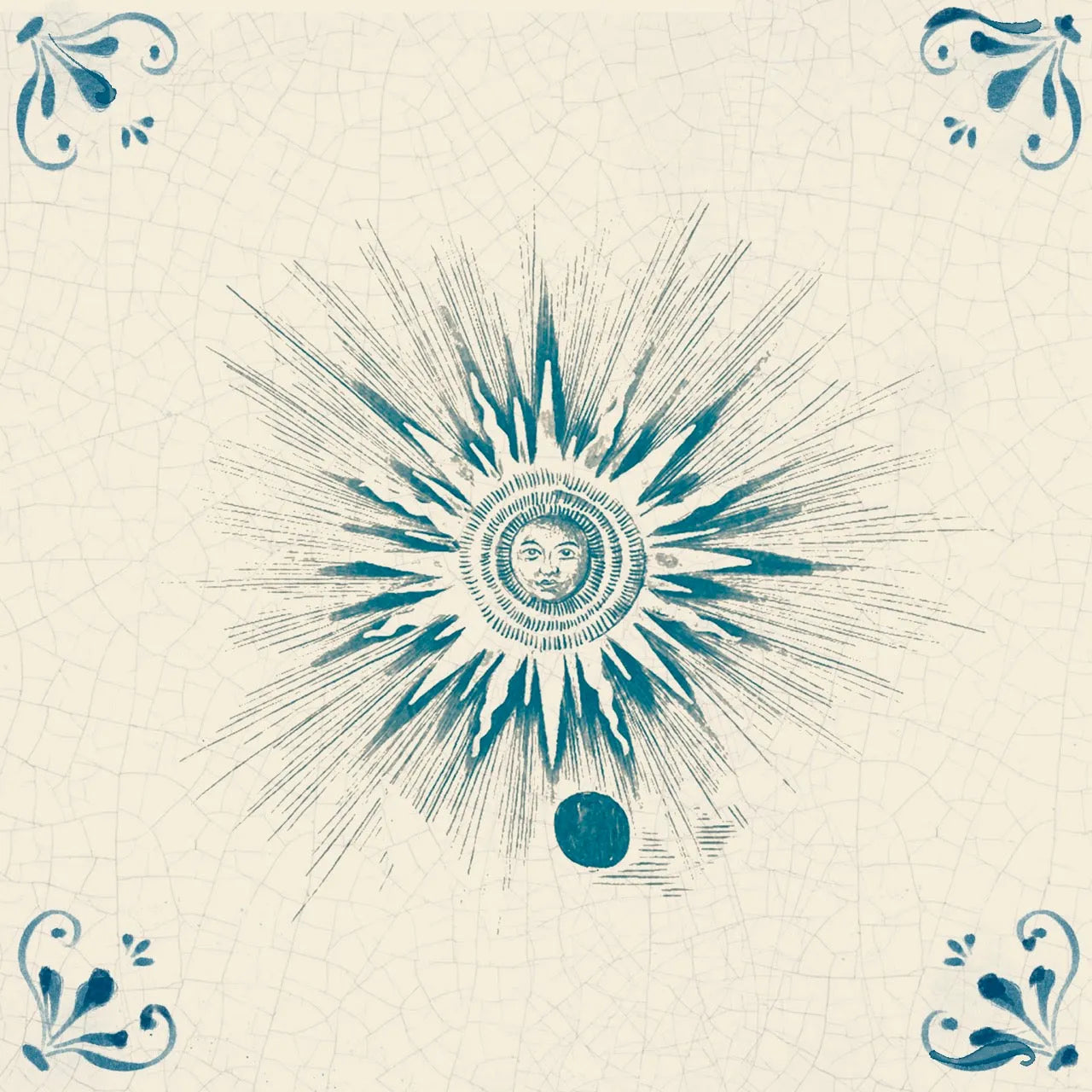 Fables Tiles - corners / Sun - Tile