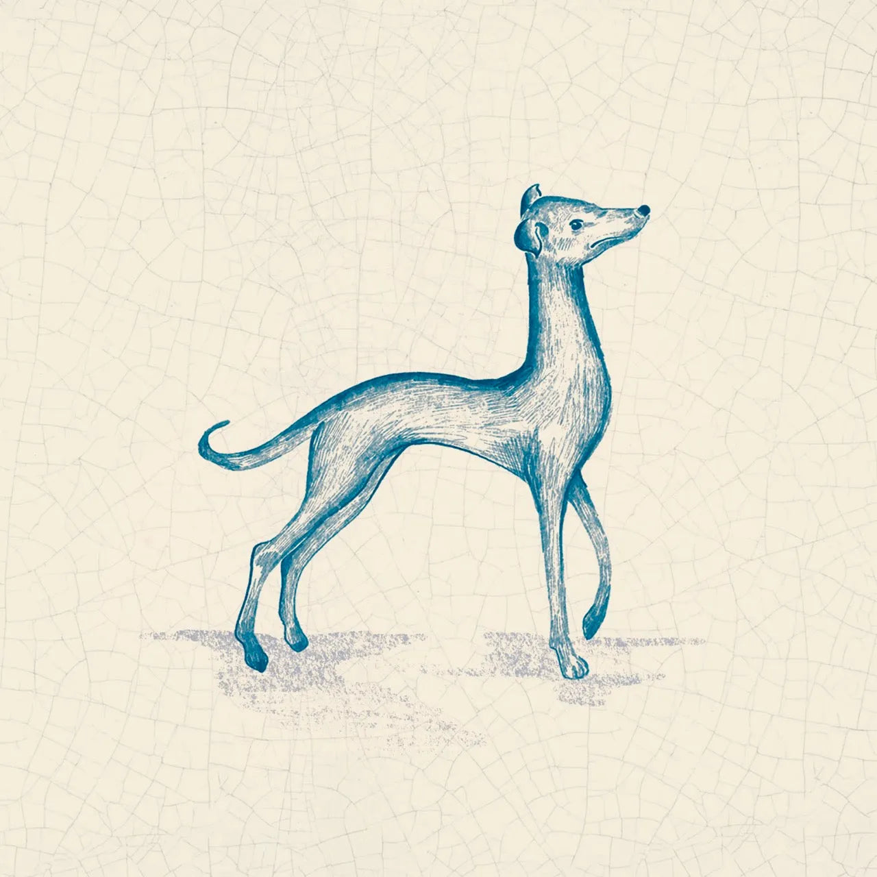 Fables Tiles - no corners / Dog - Tile