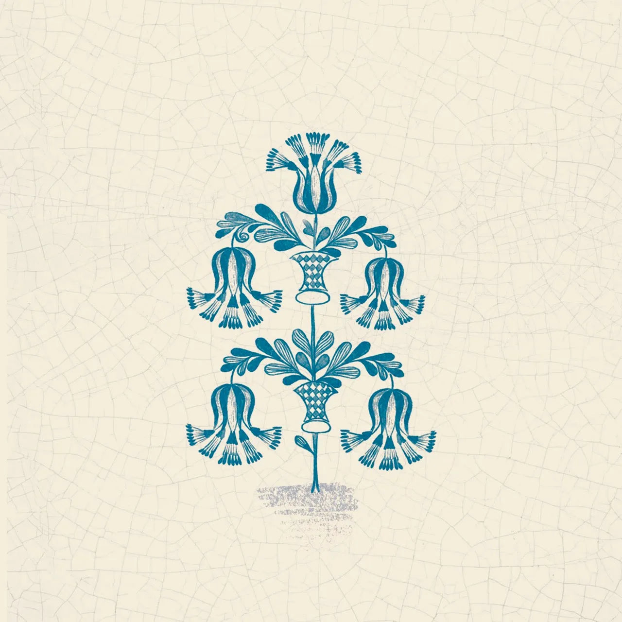 Fables Tiles - no corners / Folk Floral - Tile