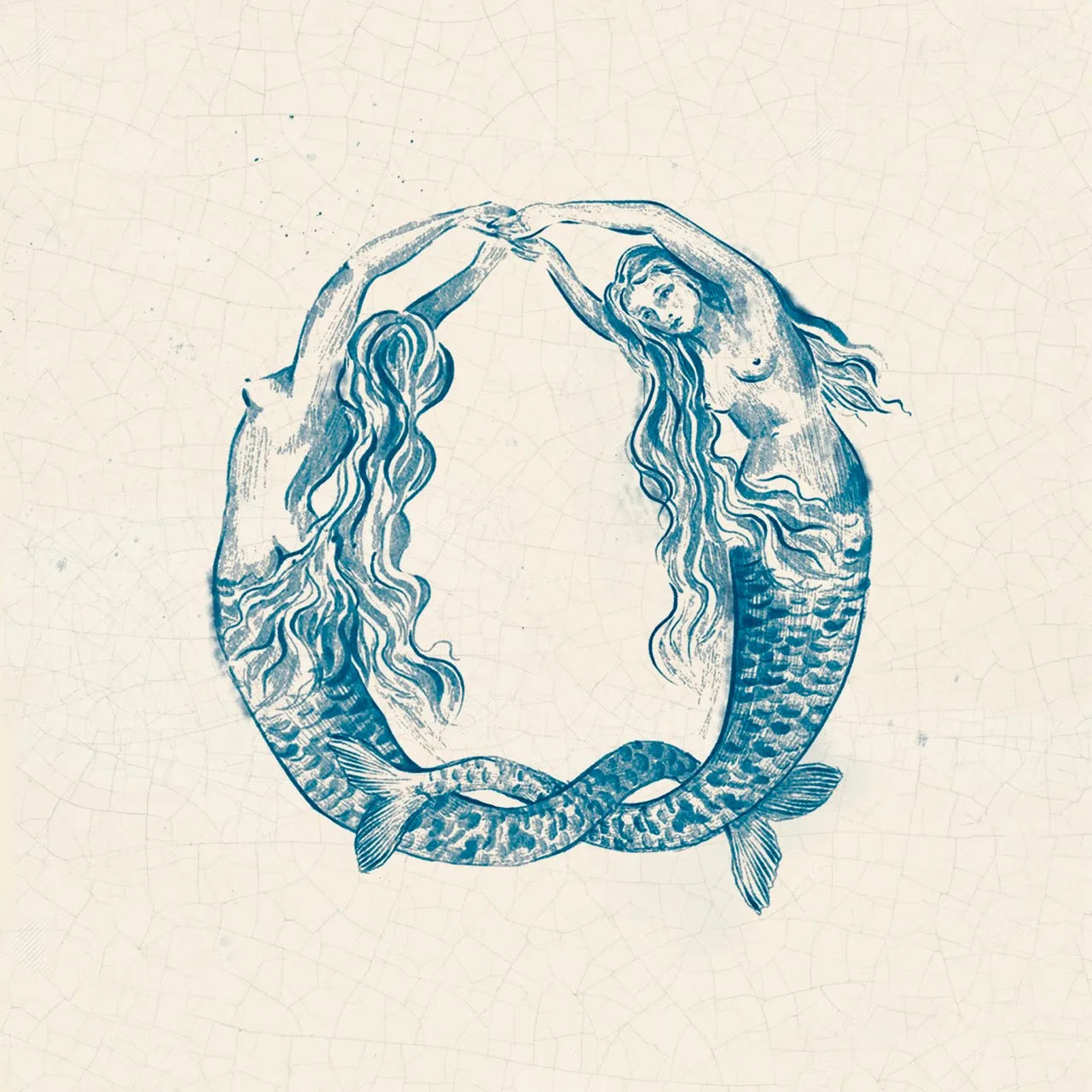 Fables Tiles - no corners / Mermaid - Tile