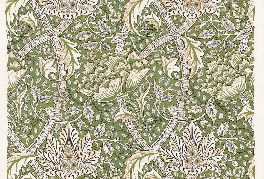 William Morris's Windrush (1917–25). Original public domain image from The Art Institute Chicago