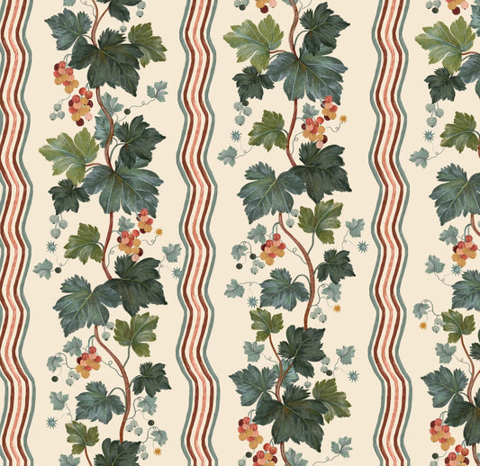 Twisted Vine Fabric - Fabric
